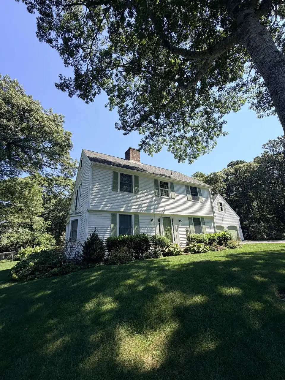 Colonial style home painted by Hyannis Painting